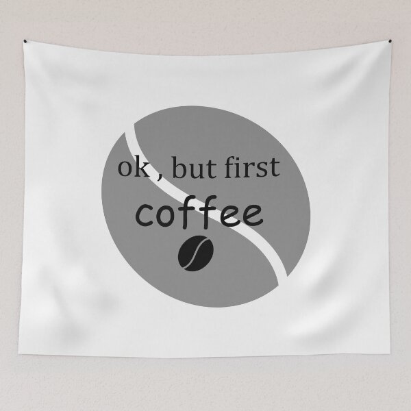 Item preview, Copy of ok,but first coffee  designed and sold by bkjournaly2020.