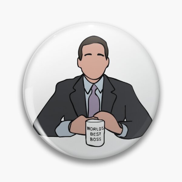 Item preview, Michael Scott #2 designed and sold by Sarah Bramley.