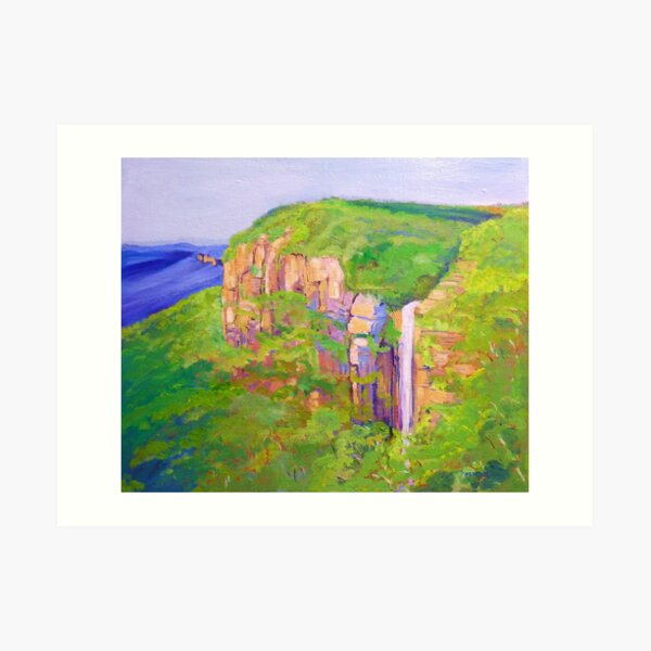 Govetts Leap ,Blue Mountains Australia. Art Print