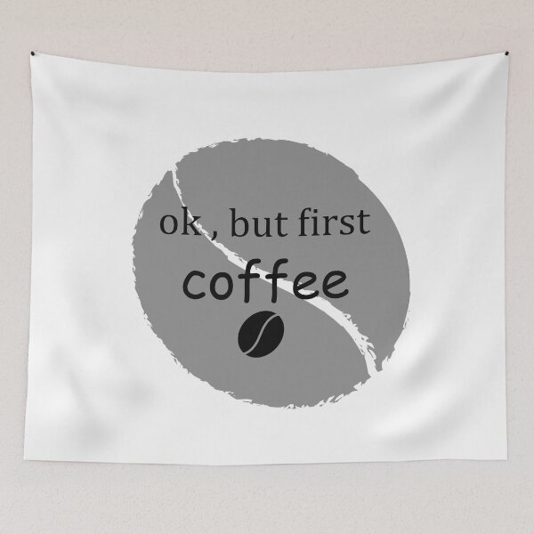 Item preview,  ok,but first coffee  designed and sold by bkjournaly2020.