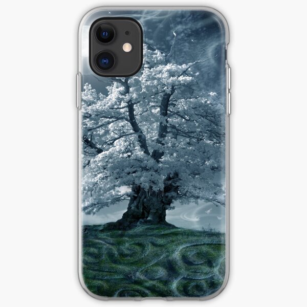 The White Leaved Oak iPhone Soft Case