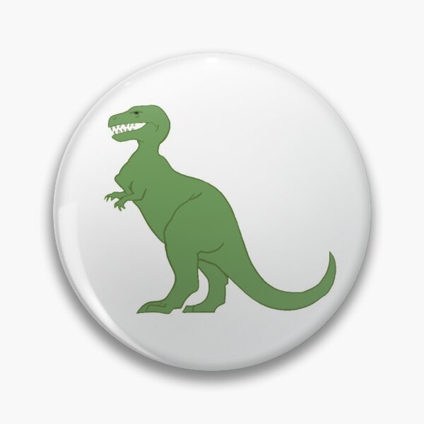 Item preview, T-Rex dinosaur green  designed and sold by MollyJaneArt.
