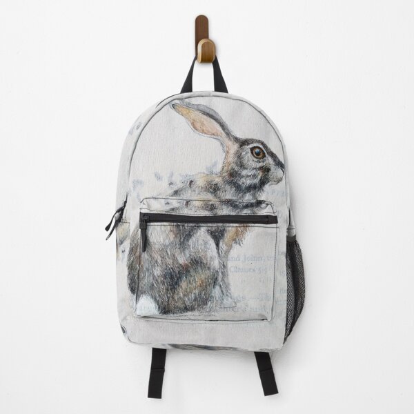 Handmade hare with a backpack (male) outlet