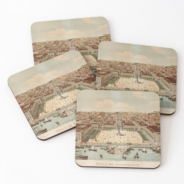 Item preview, Vintage Map of Lisbon Portugal (1860) designed and sold by BravuraMedia.