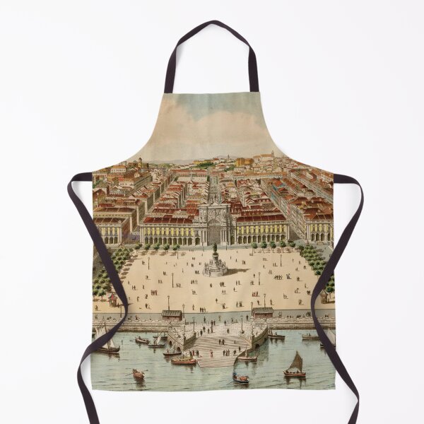 Item preview, Vintage Map of Lisbon Portugal (1860) designed and sold by BravuraMedia.