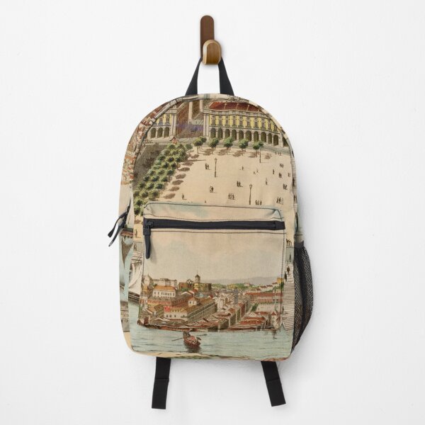 Item preview, Vintage Map of Lisbon Portugal (1860) designed and sold by BravuraMedia.