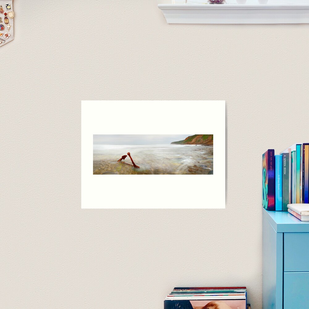 Marie Gabrielle Anchor, Shipwreck Coast, Victoria, Australia Art Print