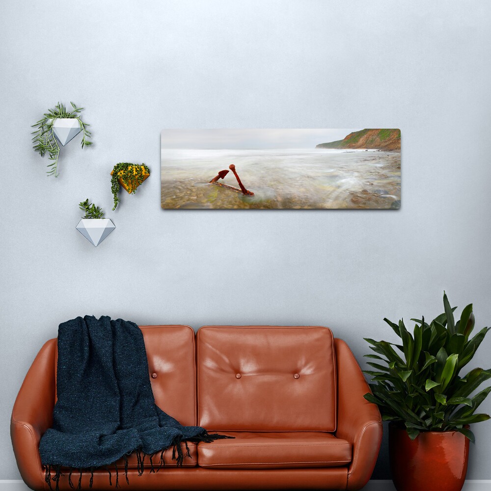 Marie Gabrielle Anchor, Shipwreck Coast, Victoria, Australia Metal Print