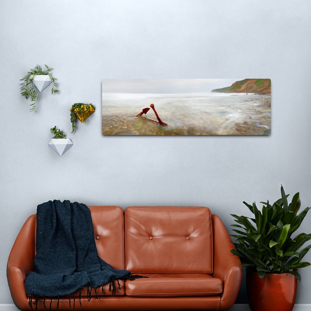 Marie Gabrielle Anchor, Shipwreck Coast, Victoria, Australia Metal Print