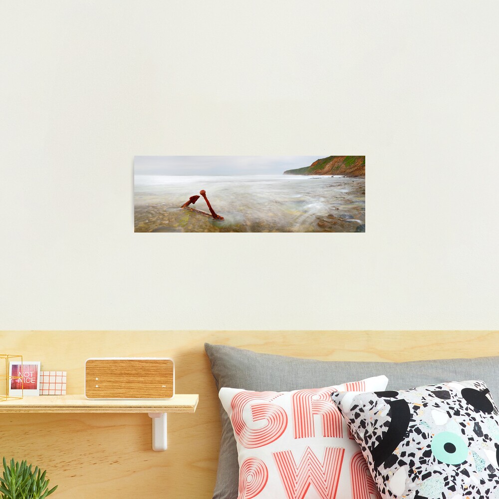 Marie Gabrielle Anchor, Shipwreck Coast, Victoria, Australia Photographic Print