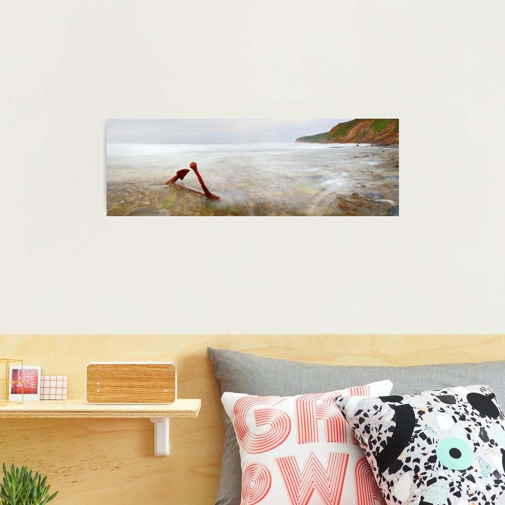 Marie Gabrielle Anchor, Shipwreck Coast, Victoria, Australia Photographic Print