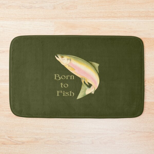 Item preview, Born to Fish Leaping Salmon designed and sold by SpiceTree.