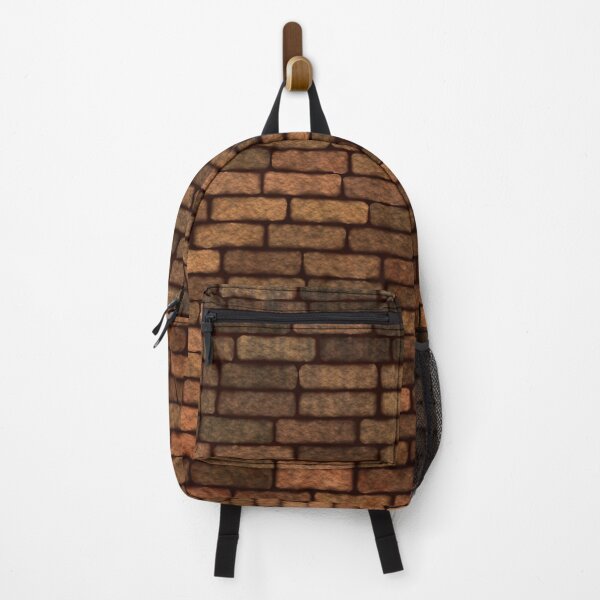 Item preview, Distressed dark brick wall designed and sold by Sybille-Yates.