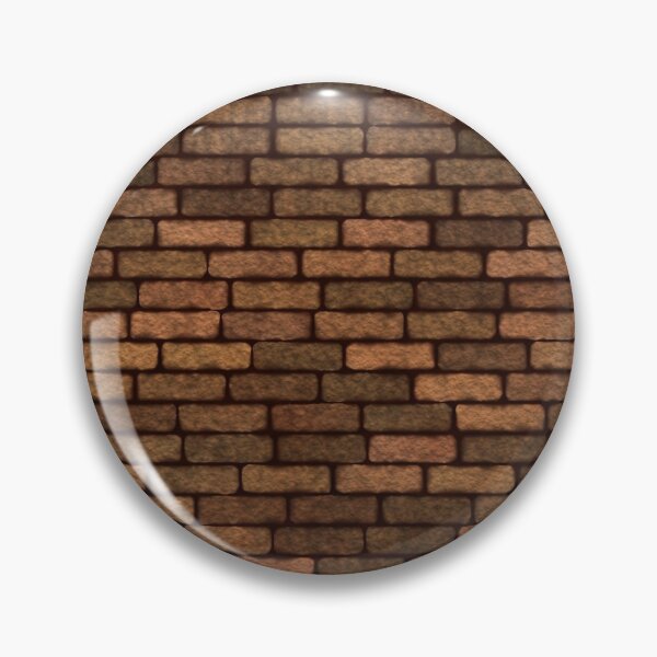 Item preview, Distressed dark brick wall designed and sold by Sybille-Yates.