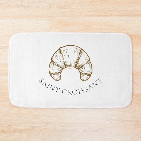 Item preview, Saint Croissant (v2) x Designer Foodie Puns designed and sold by GoldenStef.