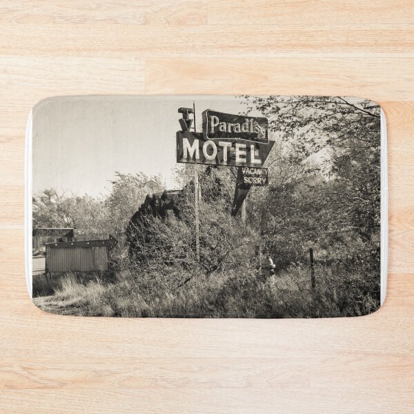 Item preview, Abandoned Route 66 Paradise Motel Sign  designed and sold by katevernaphoto.