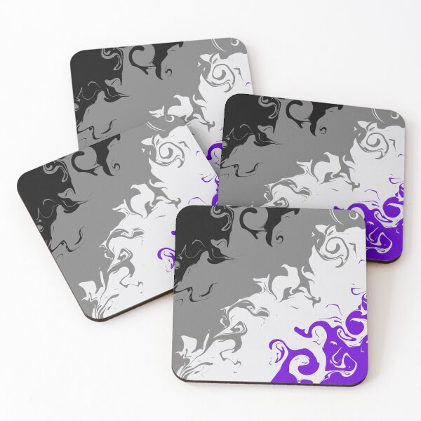 Item preview, Asexual Swirl Flag (Version 2) designed and sold by AceLlama.