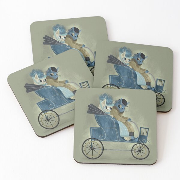 Item preview, cat promenade designed and sold by manumella.