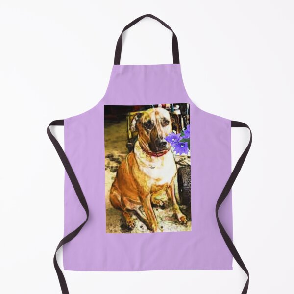 Item preview, Barn dog floral designed and sold by Aquila Light Pictures.