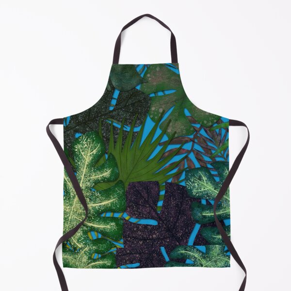 Item preview, Tropical Leaves on Blue Sky | Cherie's Art Original designed and sold by CheriesArt.