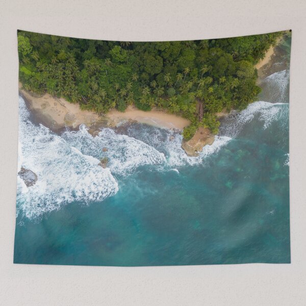 Item preview, Beautiful aerial view of the Beach of Puerto Viejo Limon l in Costa Rica designed and sold by Gianvivi.