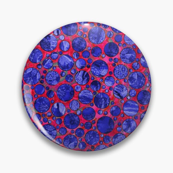 Item preview, Polka Dot Dreams - Deep Blue designed and sold by MagickMama.