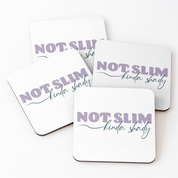 Item preview, Not Slim, Kinda Shady designed and sold by Becki Sturgeon.