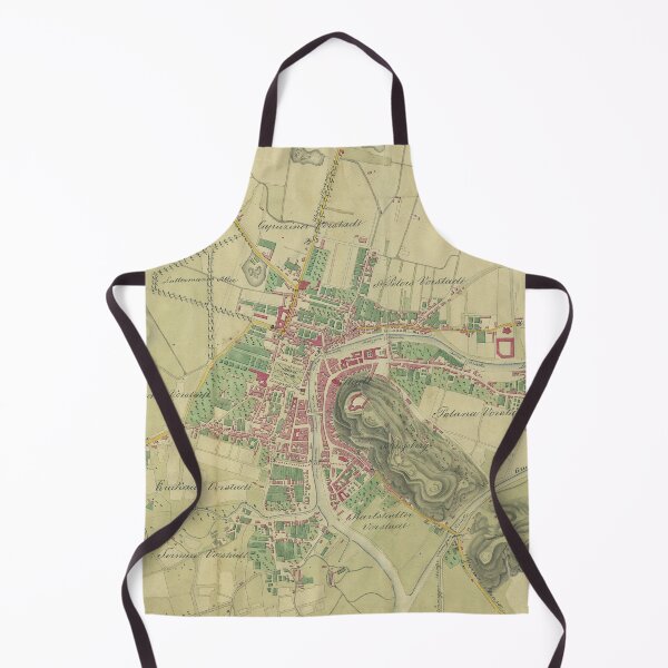 Item preview, Vintage Ljubljana Slovenia Map (1836) designed and sold by BravuraMedia.
