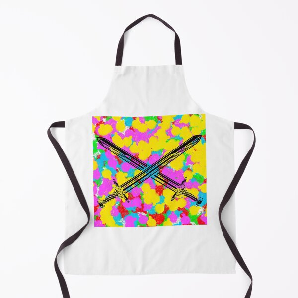 Item preview, Swords Pop Colour/Color Tie Dye Background Funky Cool designed and sold by IBMClothing.