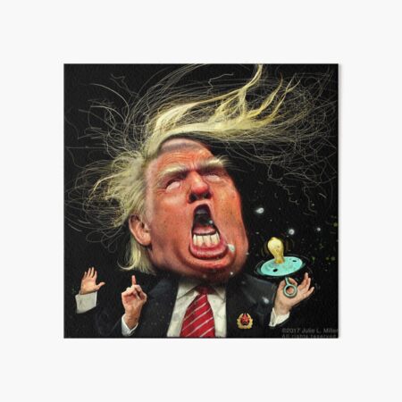 "L'enfant Terrible" #45 (Donald Trump) Art Board Print