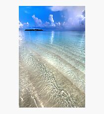 Crystal Water of the Ocean Photographic Print