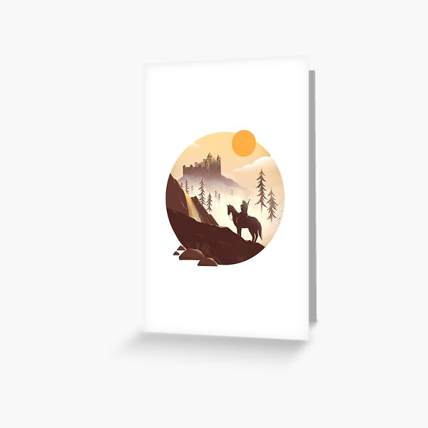 Geralt's New Adventure Greeting Card