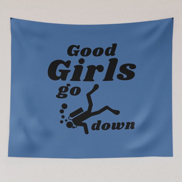 Item preview, Scuba Diver Girl - Good Girls Go Down designed and sold by m95sim.