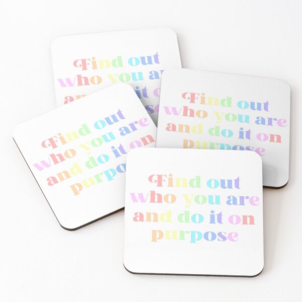 Item preview, Inspiring Rainbow Self-Empowerment Quote designed and sold by Sarah Burk.