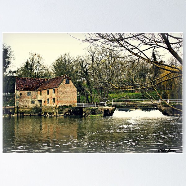Item preview, Old Water Mill-Dorset UK designed and sold by naturelover.
