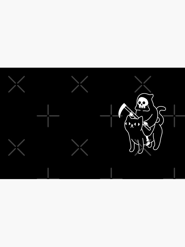 Death Rides A Black Cat by obinsun