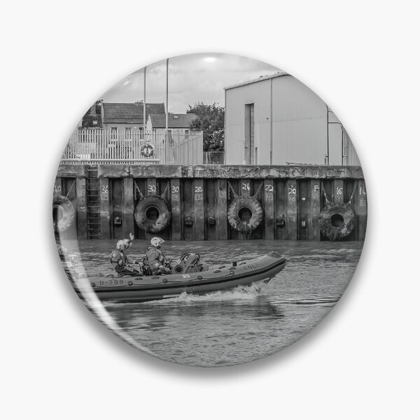 Item preview, Inshore RNLI lifeboat crew motoring up the River Yare designed and sold by yackers1.