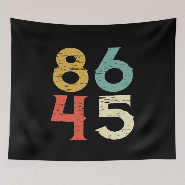 Item preview, 86 45 2020 Anti Trump, Remove Trump designed and sold by MagicBoutique.