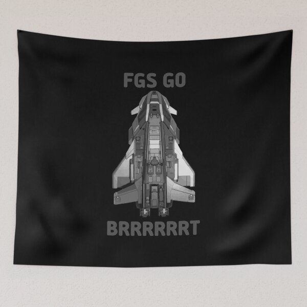 Item preview, Federal Gunship (FGS) from Elite Dangerous. FGS GO BRRRRRRT. designed and sold by BostonBraw1er.