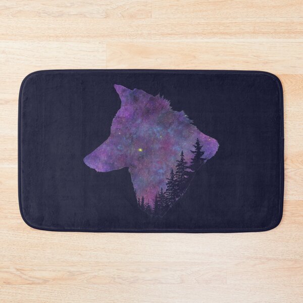 Item preview, Galaxy Wolf - Dark Blue designed and sold by Matsurique.