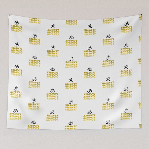 Item preview, Om Shanti Shanti Shanti designed and sold by Ayurveda Fun Store.