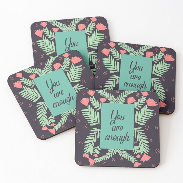 Item preview, You are enough typography designed and sold by JokeGysen.