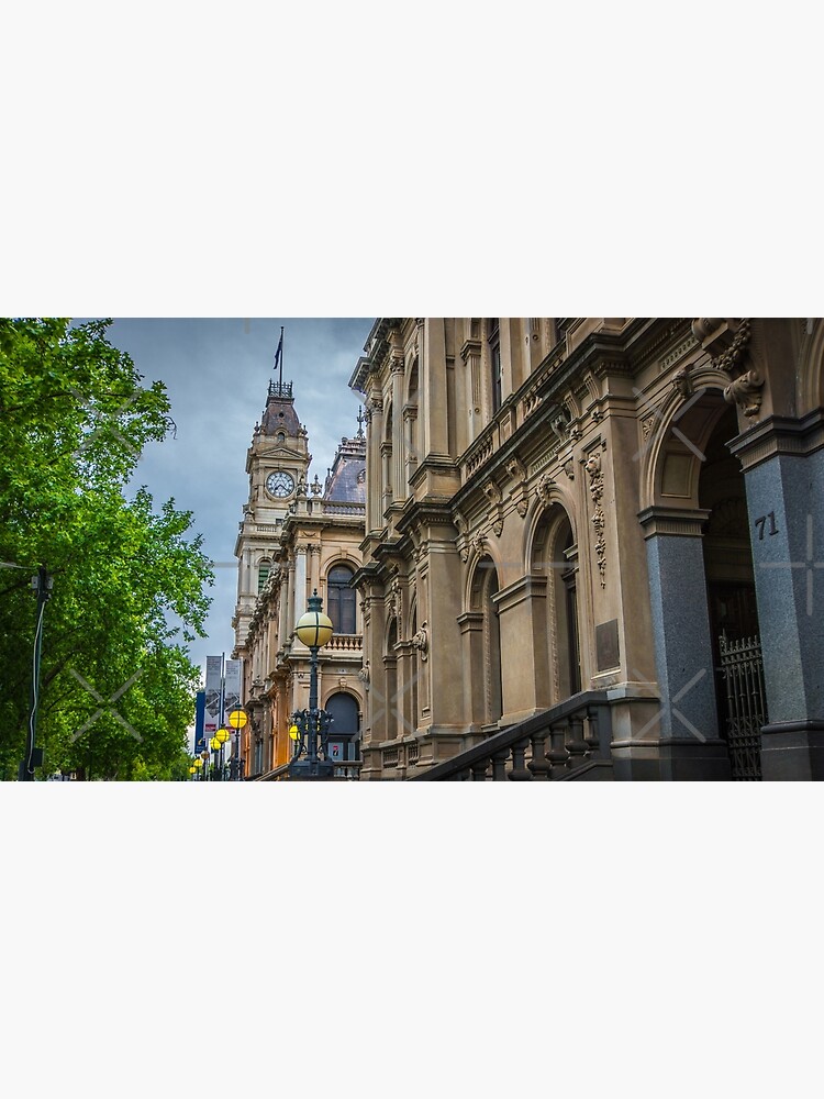 "The Old Bendigo Town Hall Bendigo, Victoria" Framed Art Print for