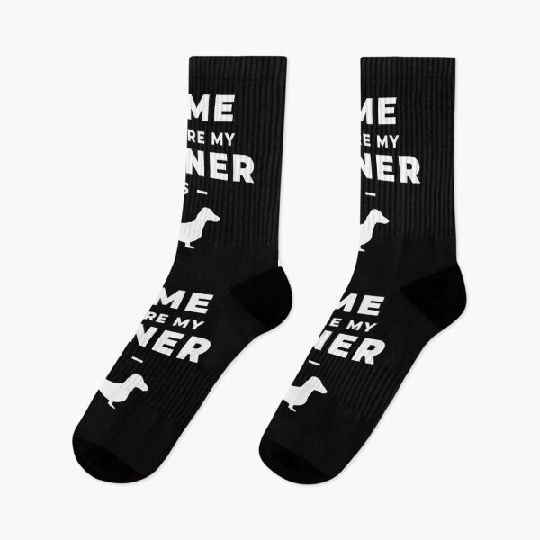 Item preview, Black Home is Where my Wiener Dog is designed and sold by moss&moon designs.