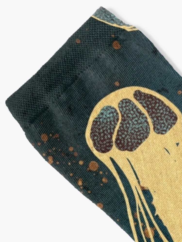 Alternate view of Metallic Jellyfish Socks