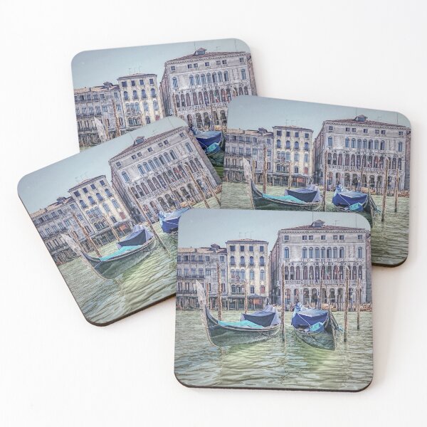 Aperçu de l'œuvre Gondoles à Venise Italie créée et vendue par johanberg.