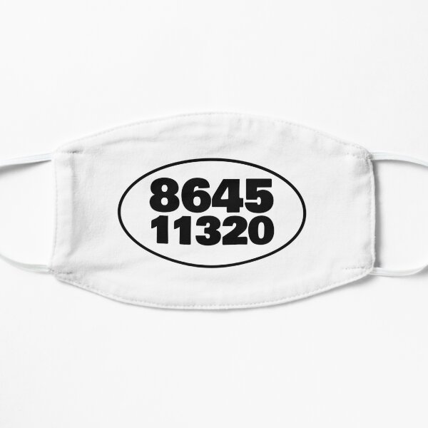 864511320 Oval Sticker Mask