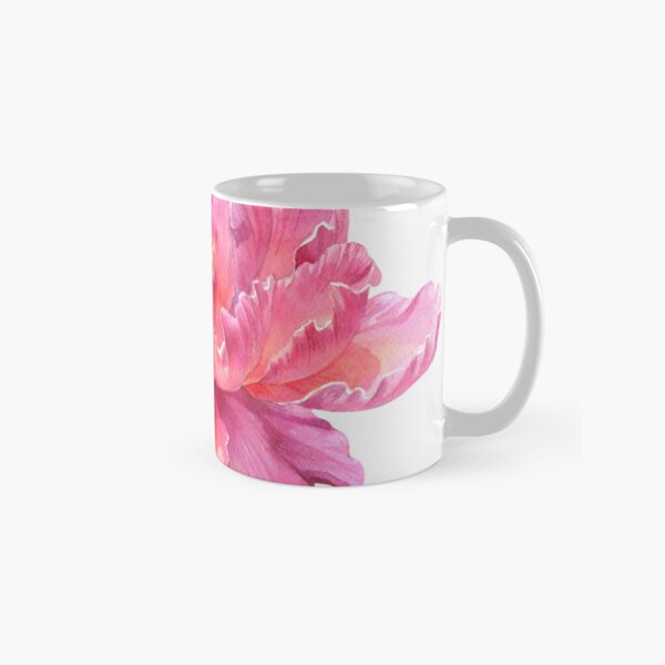 Pink Peony - Spring Flower in Bloom Classic Mug