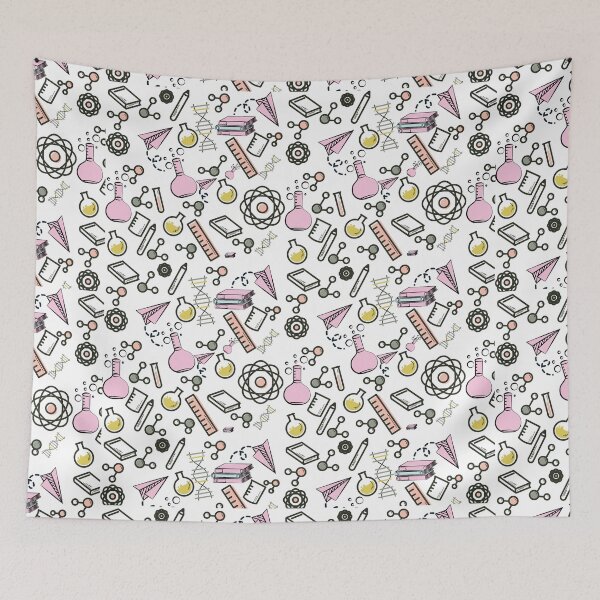 Item preview, girly science Pink science mask designed and sold by CodingForTech.