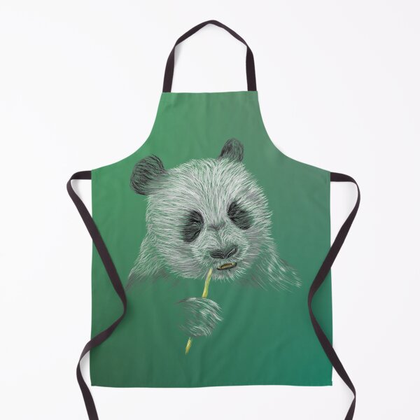 Item preview, Panda Bear chewing on Bamboo designed and sold by Linubidix.